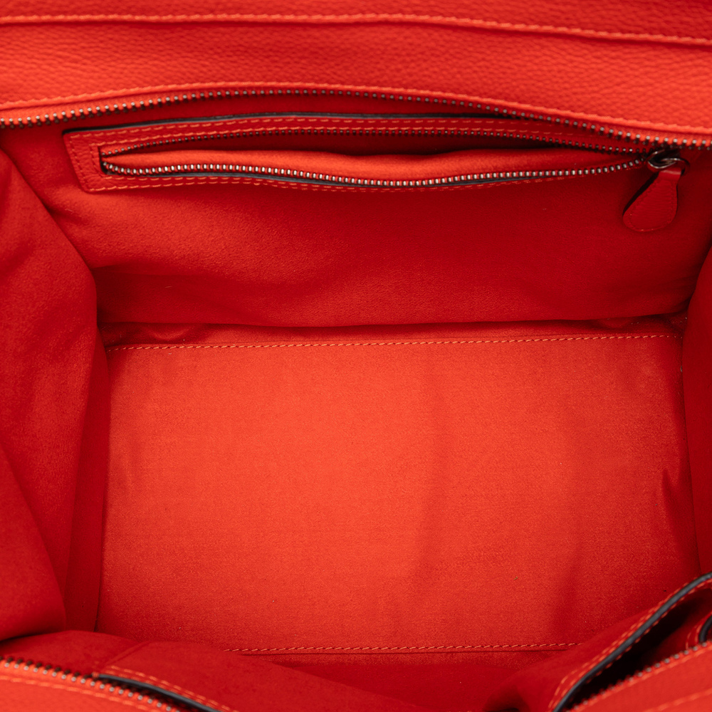 Pre-Loved Celine Mini Leather Luggage Tote - Picture 4 of 7